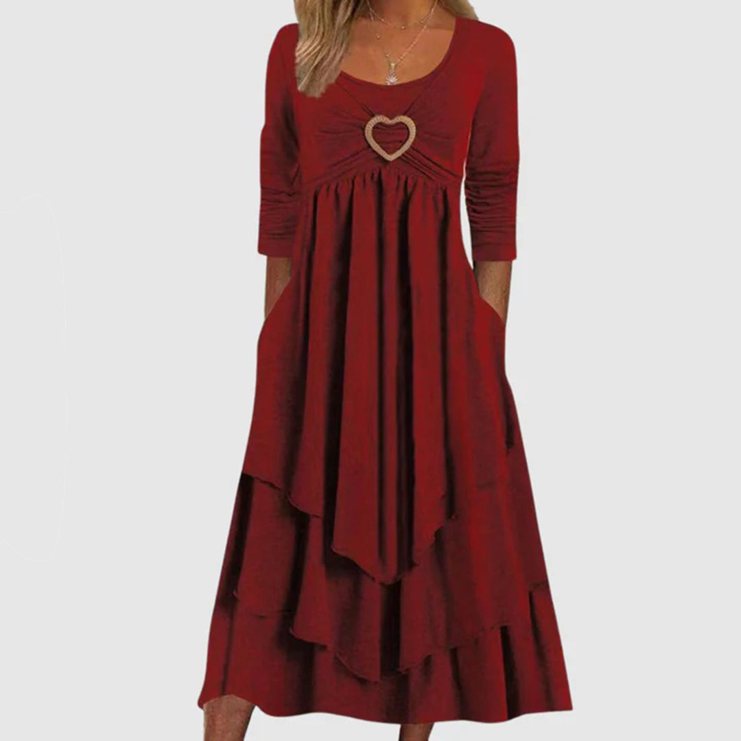 Juliza - Langes lässiges Kleid