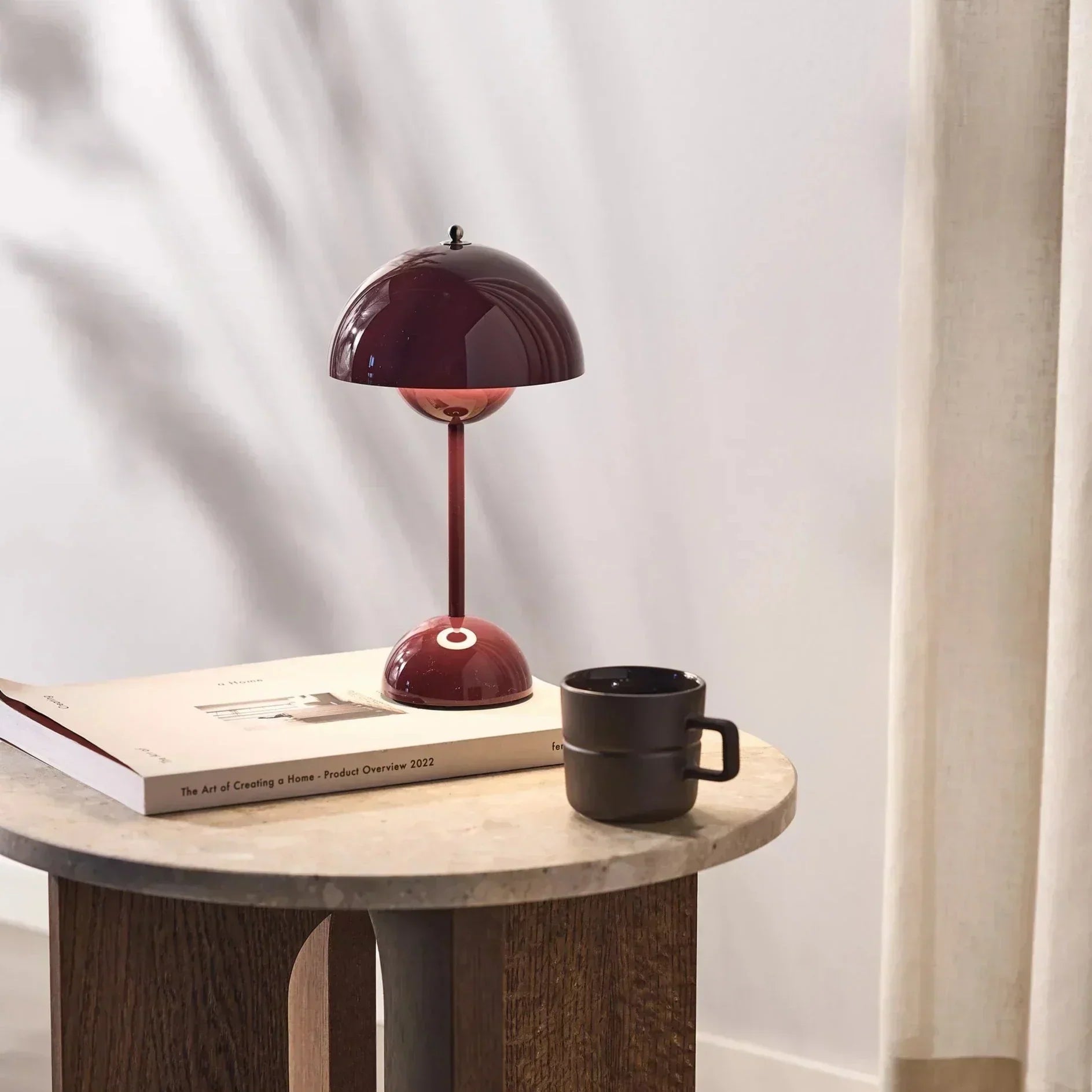 NordicGlow - Moderne Schwamm Design Tischlampe