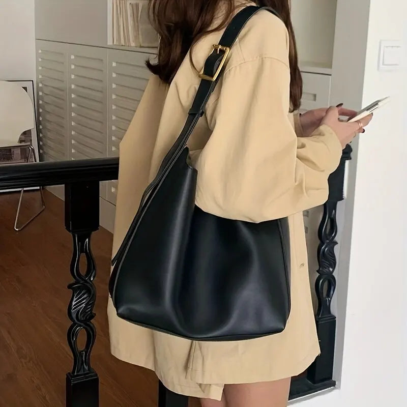 Savannah Luxus Leder Schultertasche - Zeitlose Eleganz für jeden Anlass