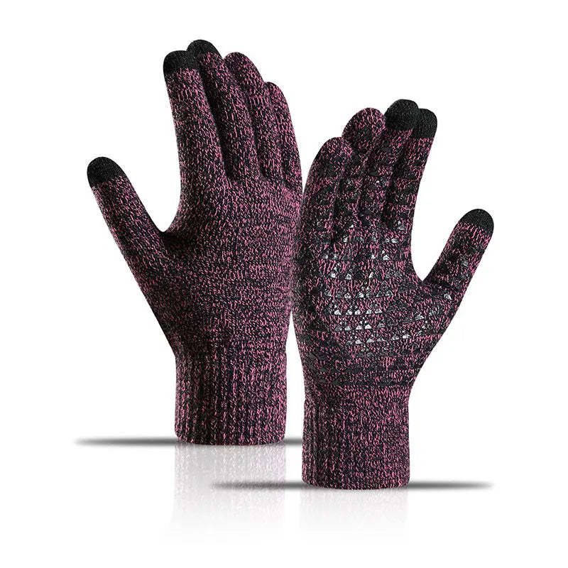 Strickhandschuhe mit Touchscreen
