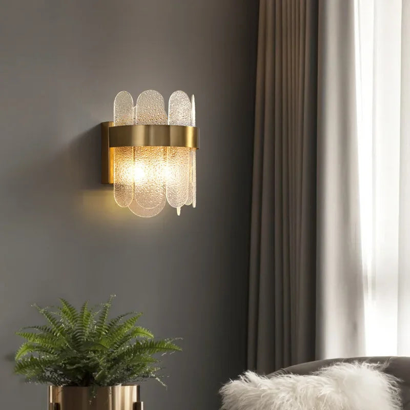 CrystalGlow Elegante Kristall Wandleuchte – Zeitloser Glanz und Exklusive Beleuchtung