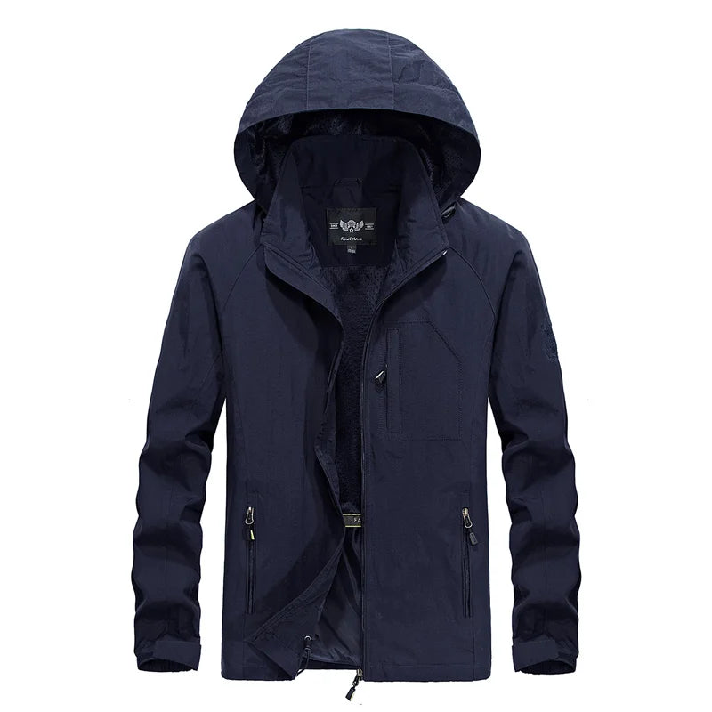 VersaShield - wasserdichte Windjacke mit Kapuze
