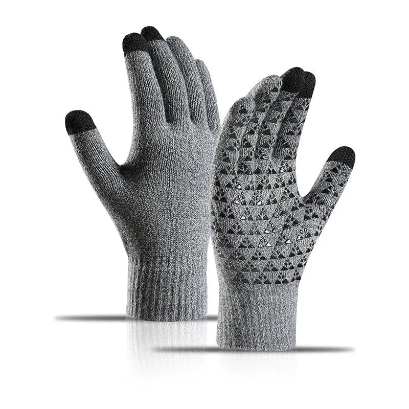 Strickhandschuhe mit Touchscreen
