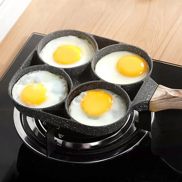 QuickCook - Bratpfanne mit mehr Abschnitten und durchsichtigem Griff