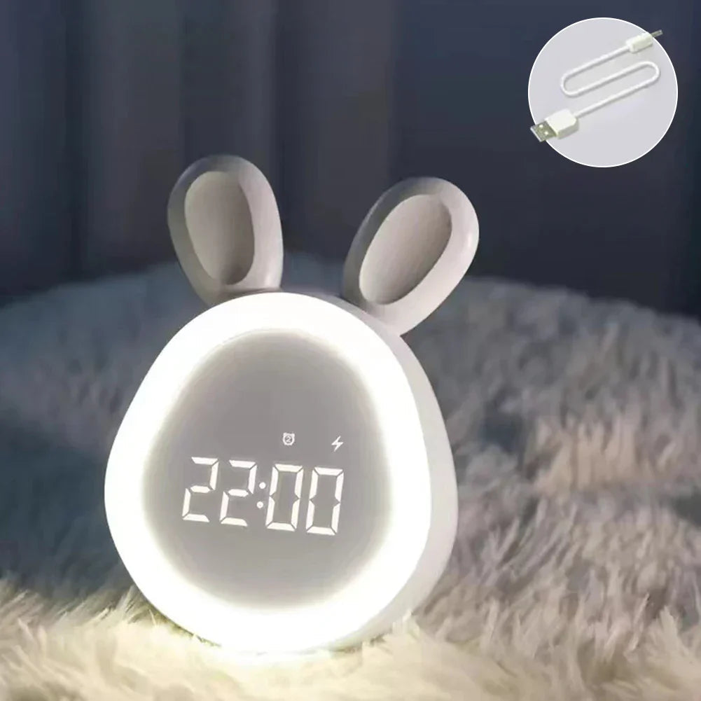 SweetDreams - LED aufladbare Hasen Uhr