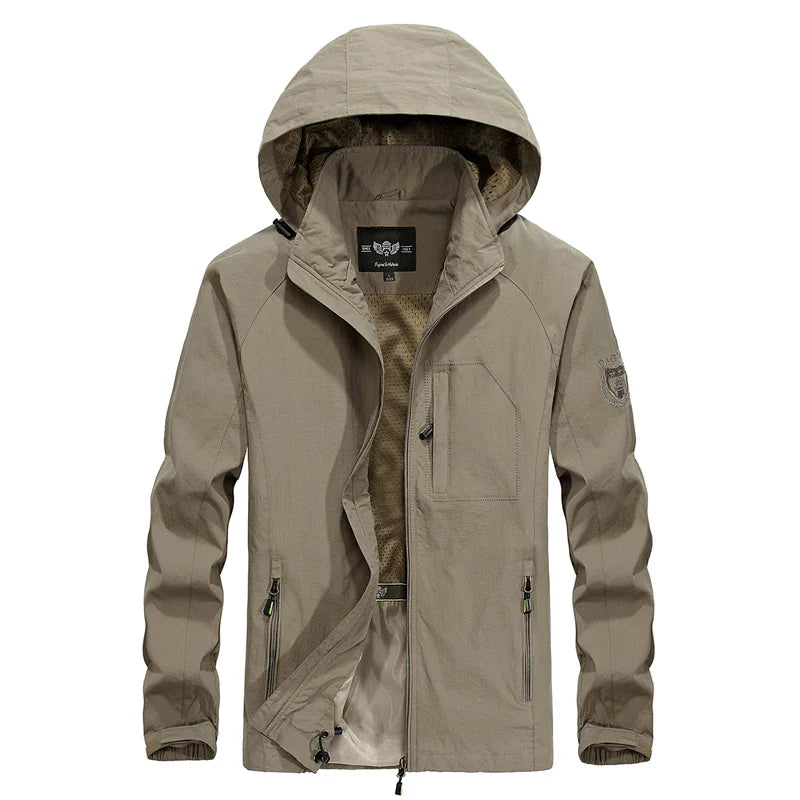 VersaShield - wasserdichte Windjacke mit Kapuze
