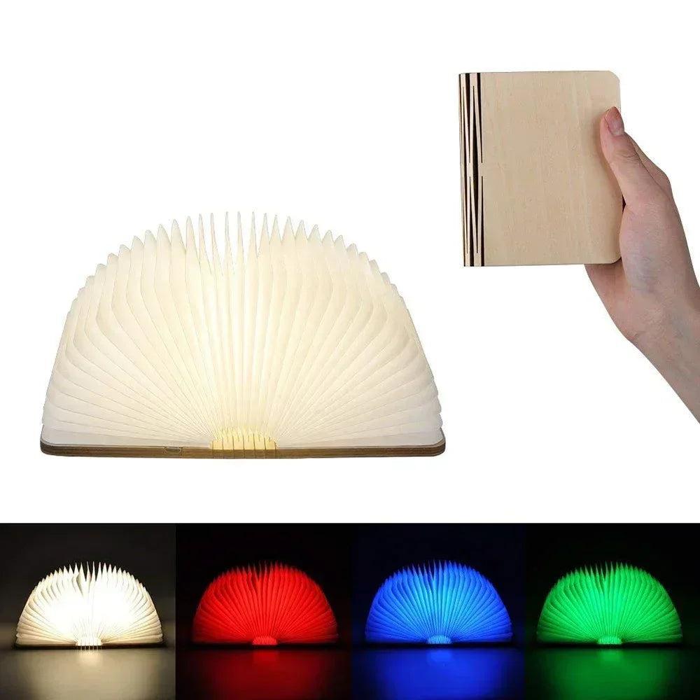 LumiFold elegante faltbare Buchlampe