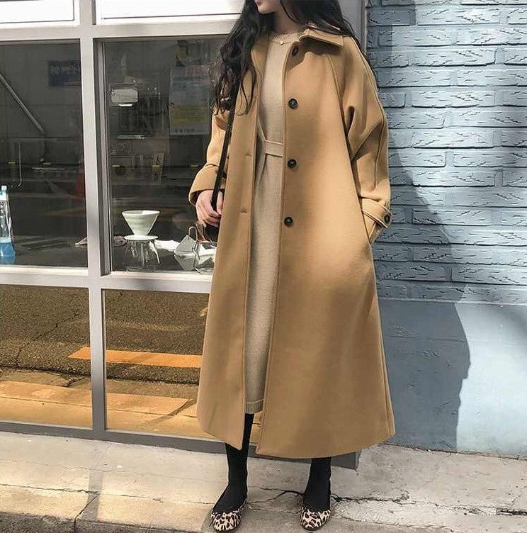 Rosella - Elegante Overcoat mit Gürtel aus Wollmischung für mühelosen Stil