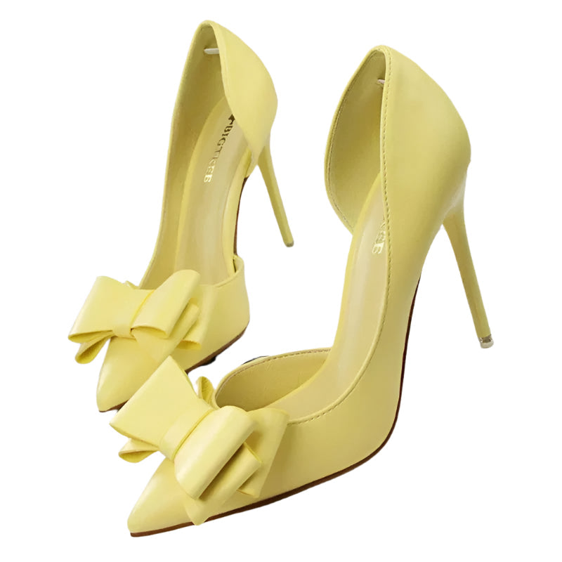 Nathalia – elegante High Heels mit Schleife