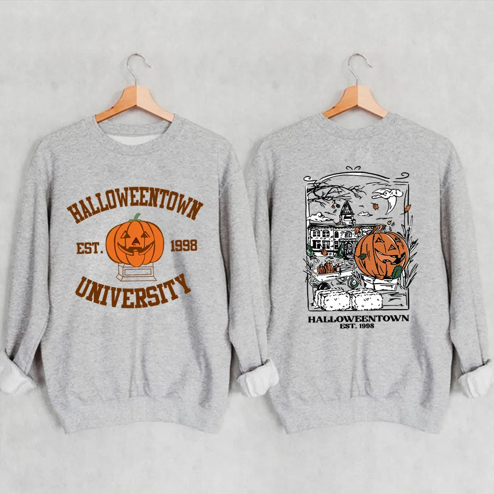 Lara Halloween Gespenst Vintage Pullover