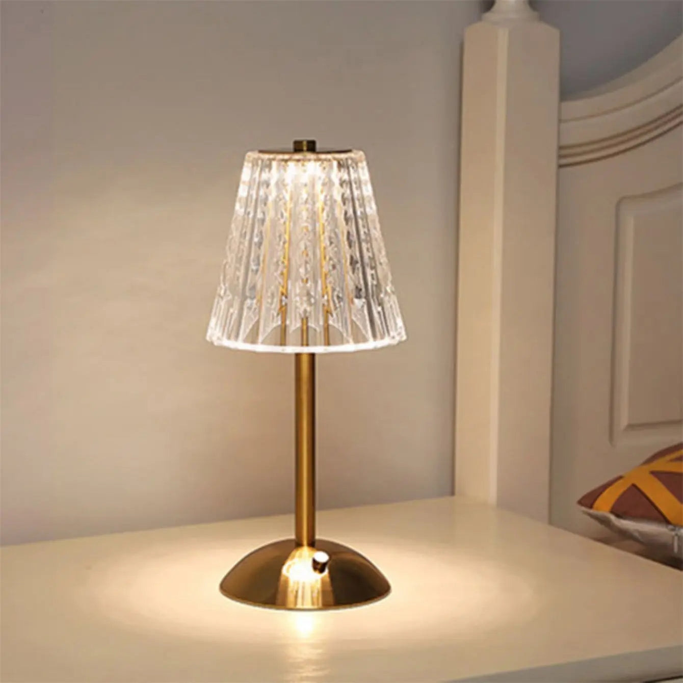 Kristall LED Schreibtischlampe