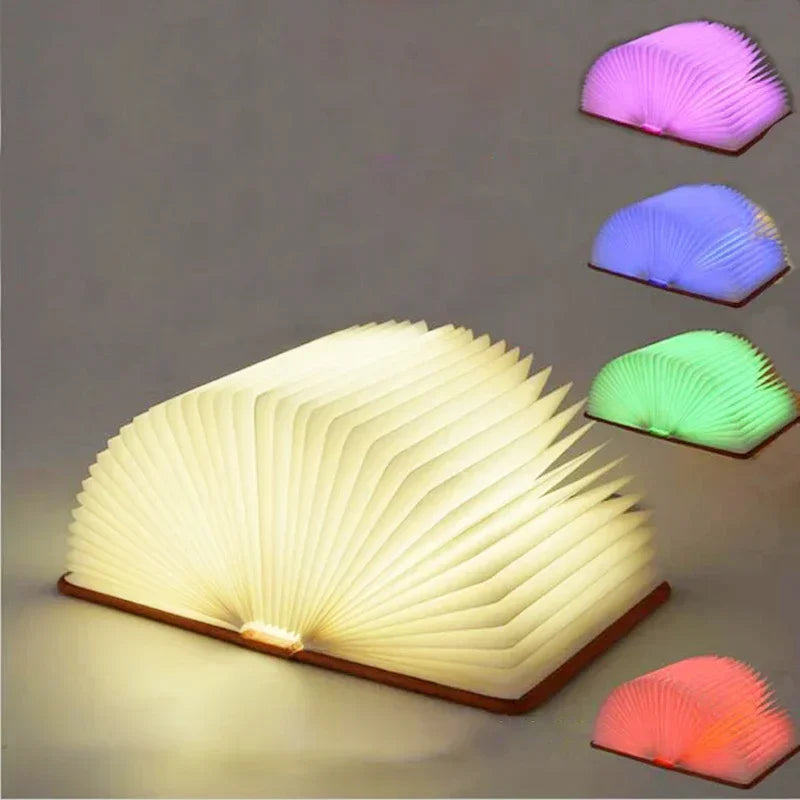 LumiFold elegante faltbare Buchlampe