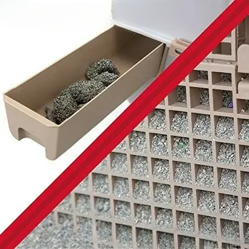WhiskerEase – Selbstreinigendes Katzentoilettenset – Intelligentes Hygieneschüssel-System für Kätzchen und Haustiere