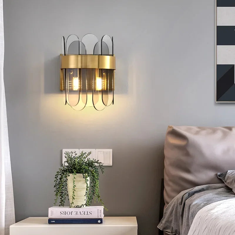 CrystalGlow Elegante Kristall Wandleuchte – Zeitloser Glanz und Exklusive Beleuchtung