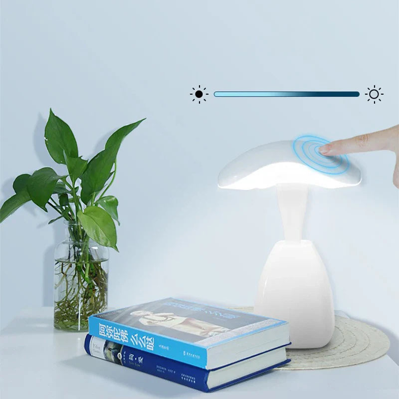 MushAura LED-Touchlampe – Sanft leuchtende Schwammleuchte