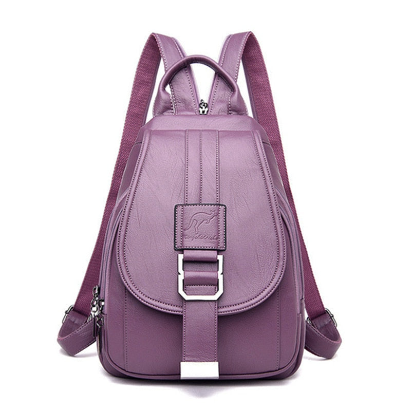 Sofia Leder Rucksack – Zeitlose Eleganz und Praktische Funktionalität