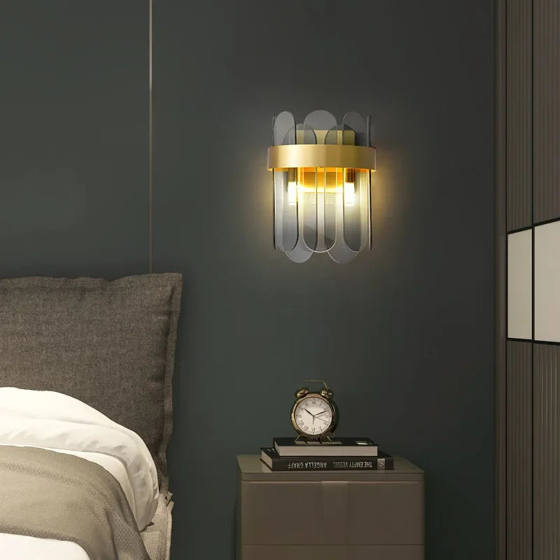 CrystalGlow Elegante Kristall Wandleuchte – Zeitloser Glanz und Exklusive Beleuchtung
