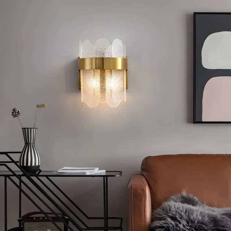 CrystalGlow Elegante Kristall Wandleuchte – Zeitloser Glanz und Exklusive Beleuchtung