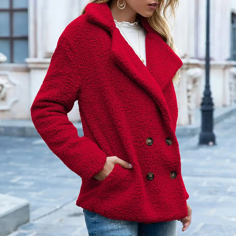 Langärmelige Fleece-Jacke Mira