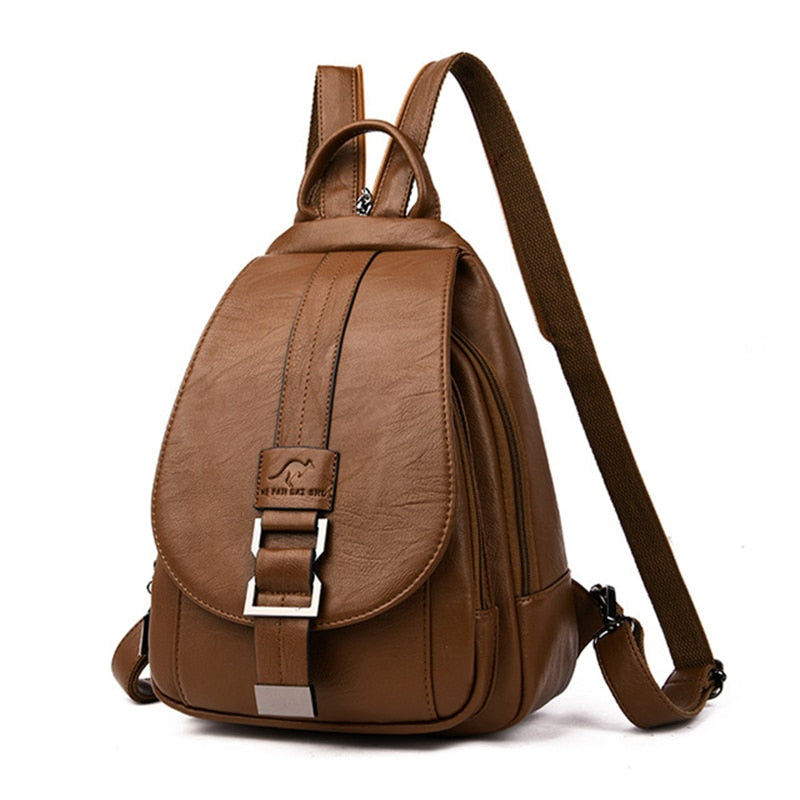 Sofia Leder Rucksack – Zeitlose Eleganz und Praktische Funktionalität
