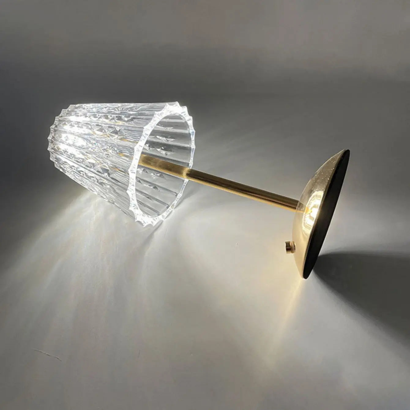 Kristall LED Schreibtischlampe