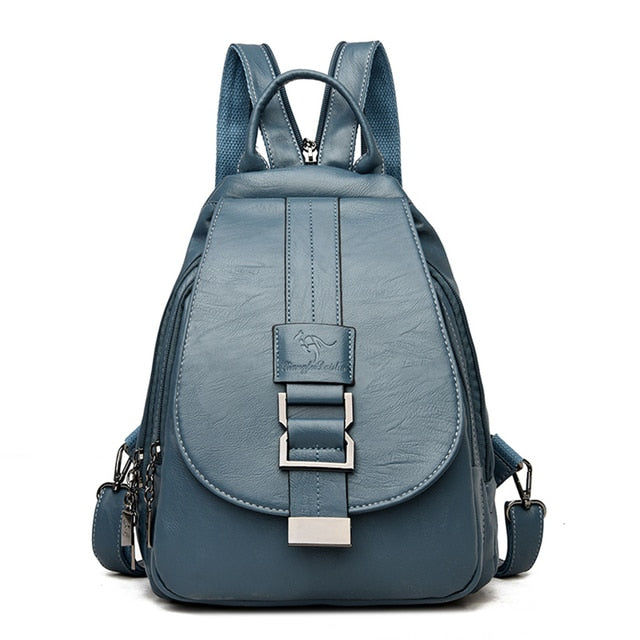Sofia Leder Rucksack – Zeitlose Eleganz und Praktische Funktionalität