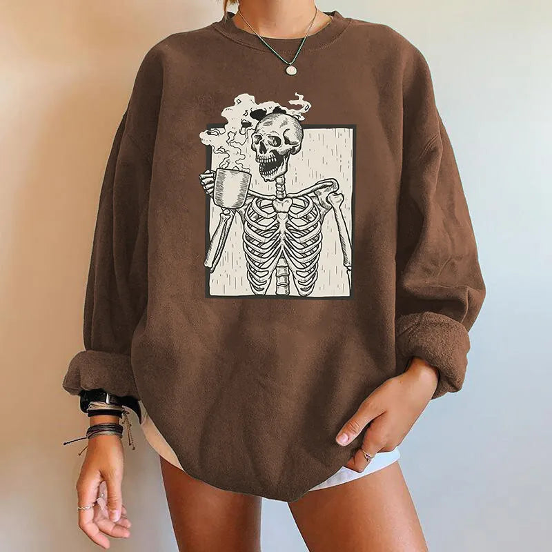 Skeleton Freizeitpullover