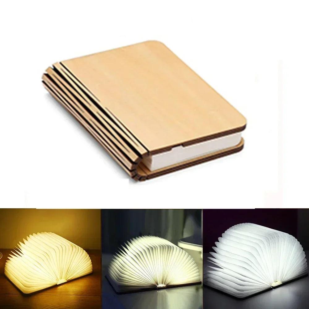 LumiFold elegante faltbare Buchlampe