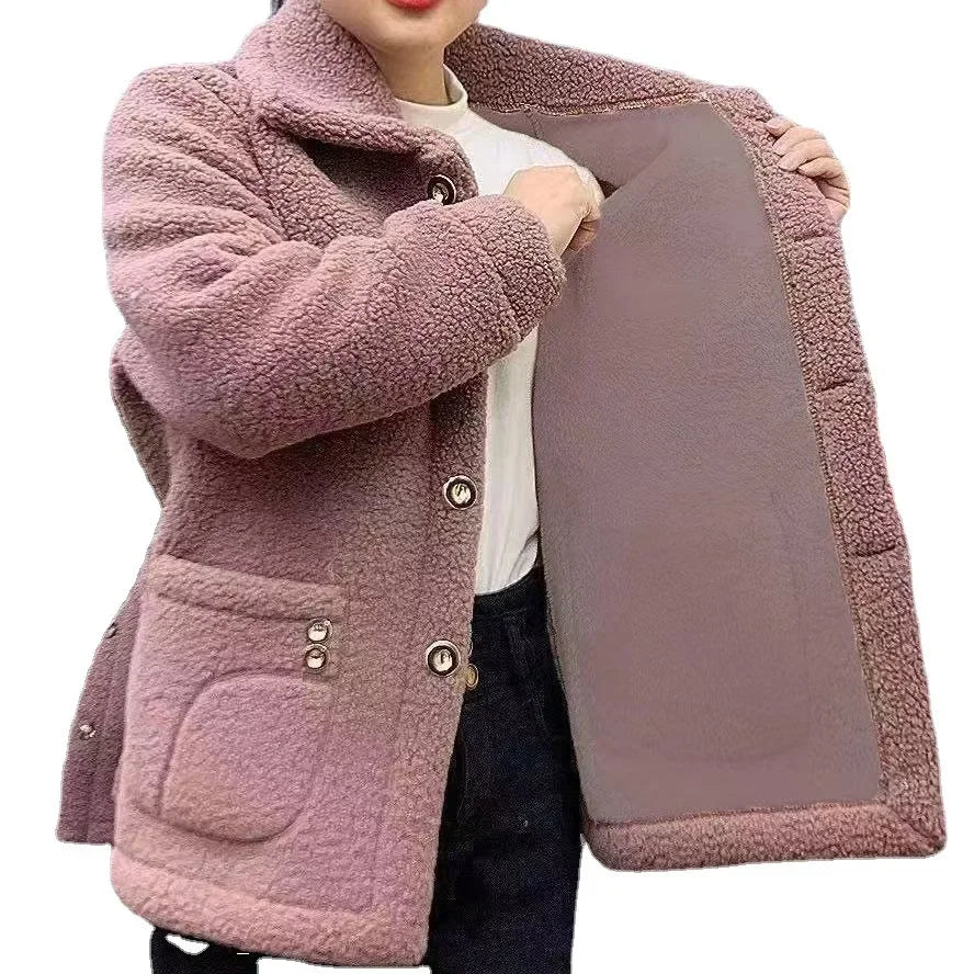 Astrid Fleece Wintermantel für Damen