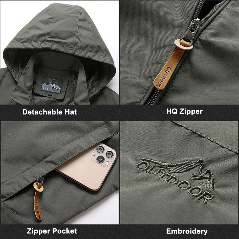 Joshua Taktische Windbreaker-Jacke