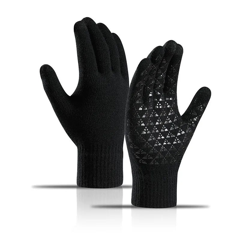 Strickhandschuhe mit Touchscreen