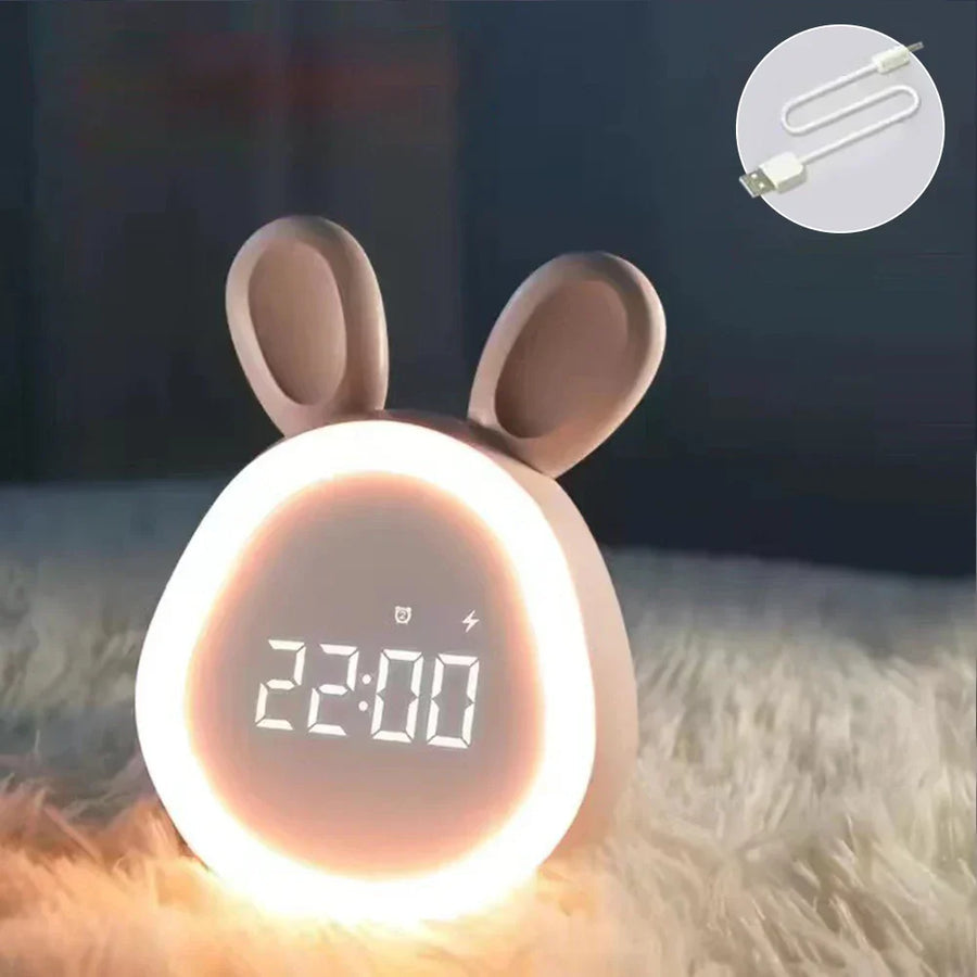 GlowBun - verstellbares Licht und Wecker