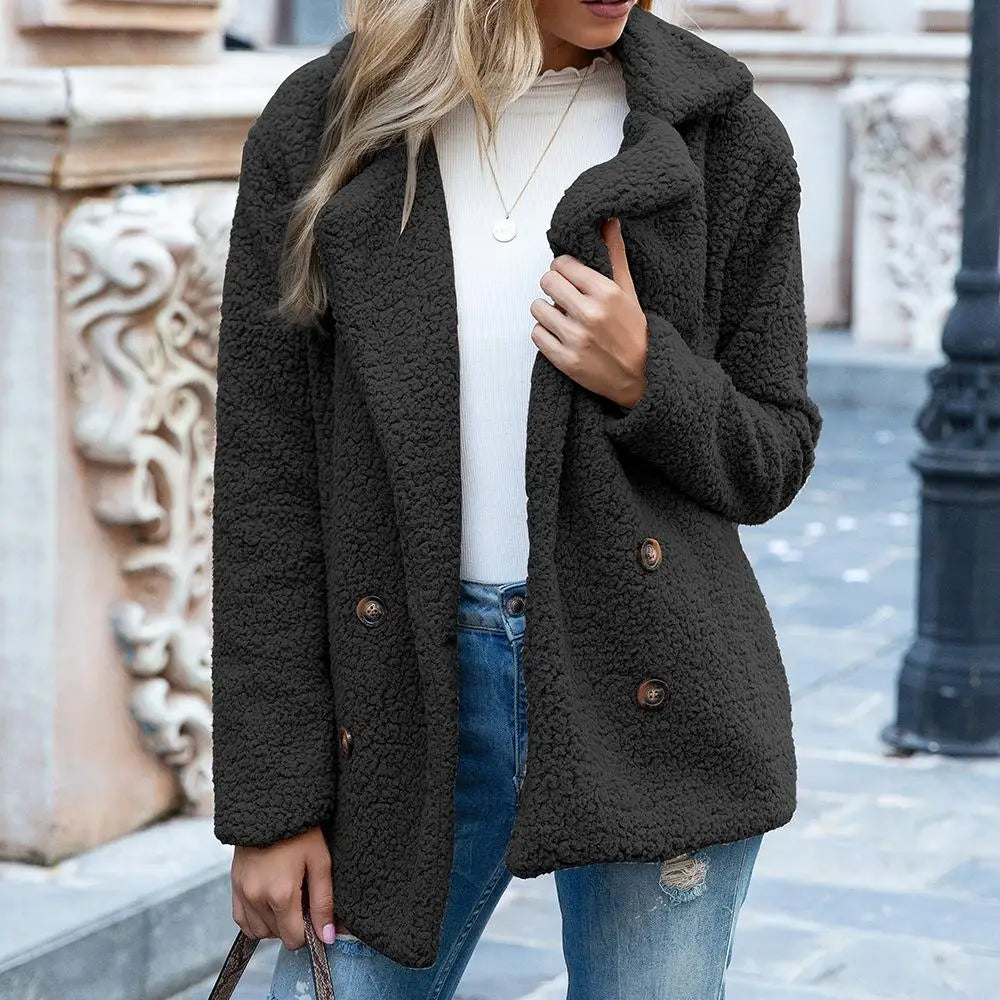 Langärmelige Fleece-Jacke Mira