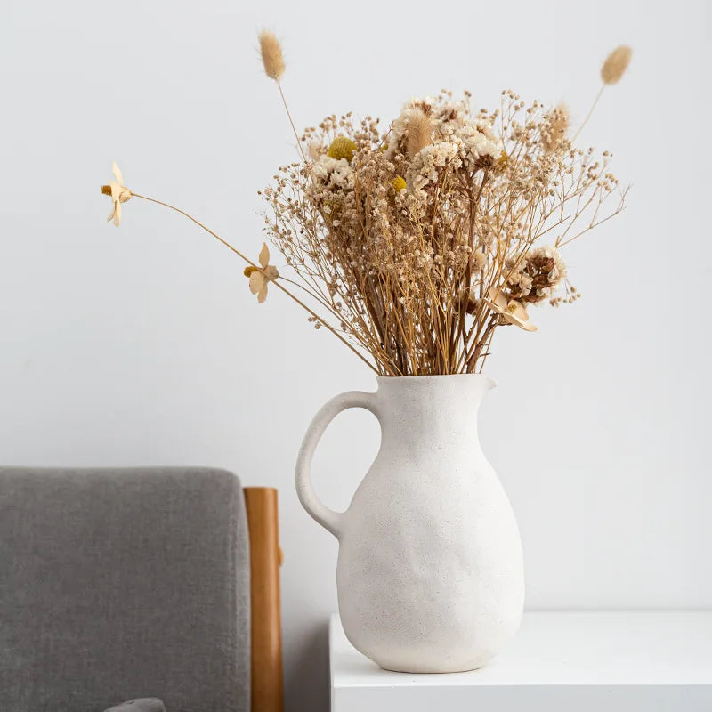 GlossyCharm - Texturiert keramische Vase