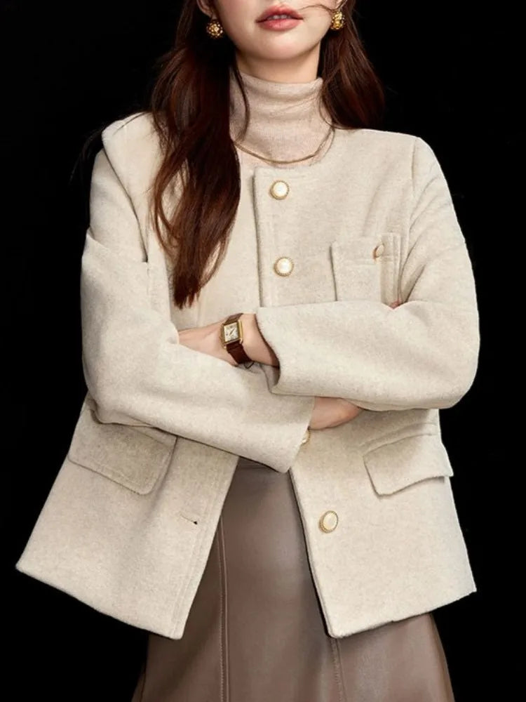 Carmina Chic Herbst- und Winterjacke für Frauen