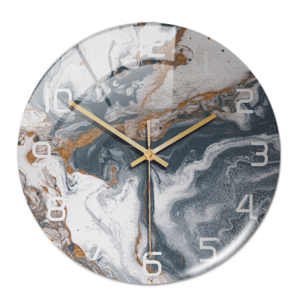 LuxClock - Rundes Luxus-Wanduhr