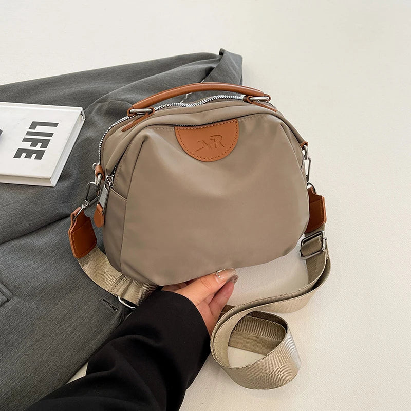 Gry - Einfache Schulter-Crossbody-Tasche in mehreren Schichten