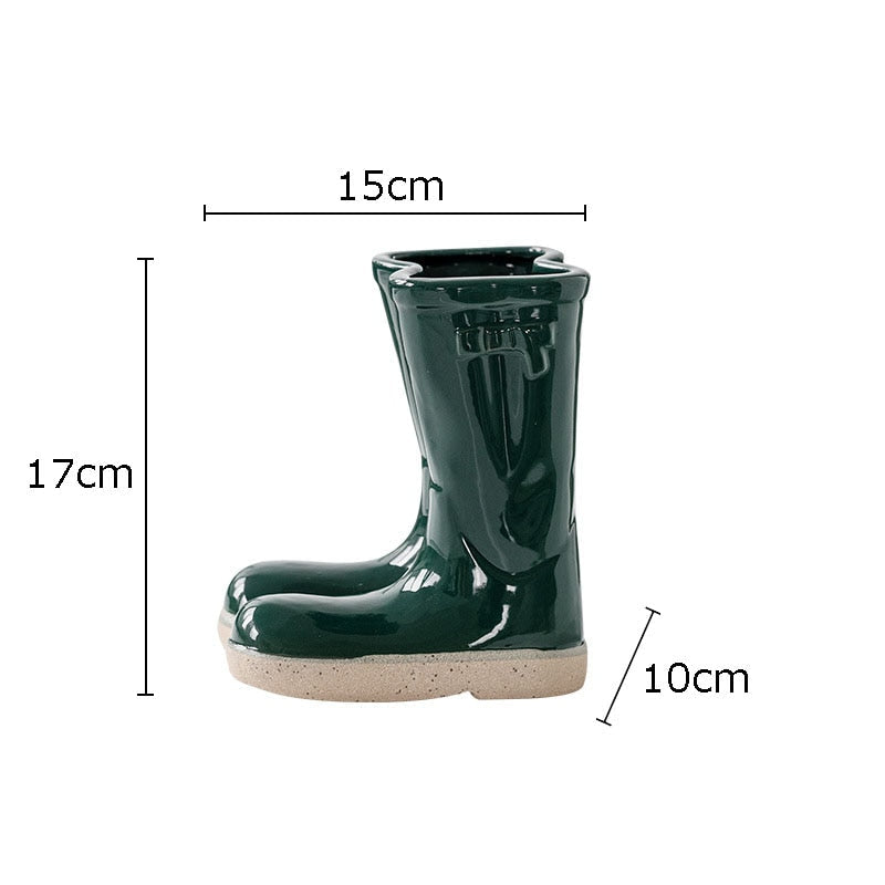 BloomBoots - Einzigartige Blumentöpfe im Stiefeldesign