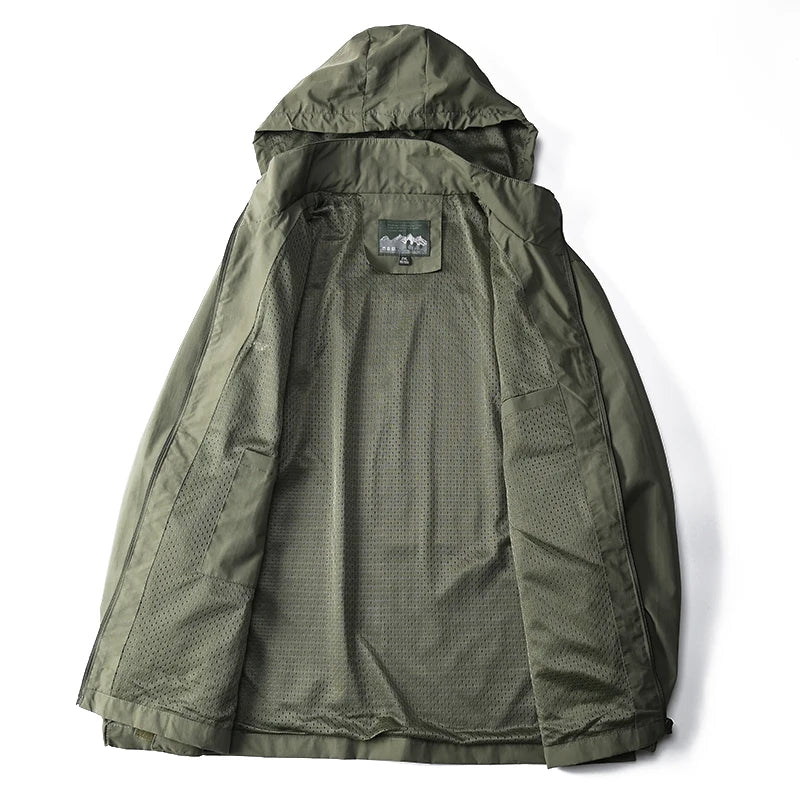 Joshua Taktische Windbreaker-Jacke