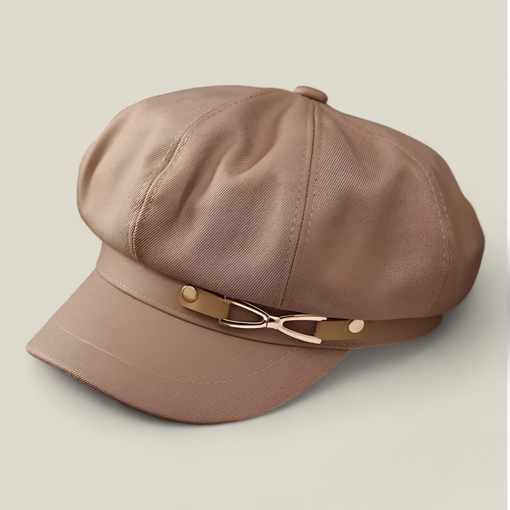 Claire stilvolle fette achteckige Baret