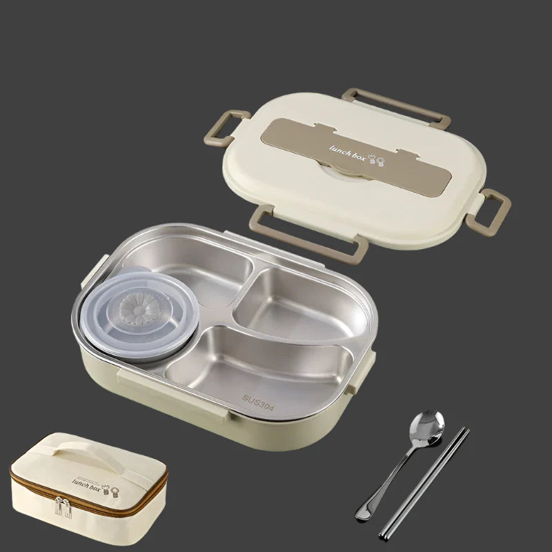 HeatMate - Lunchbox-Set aus rostfreiem Stahl