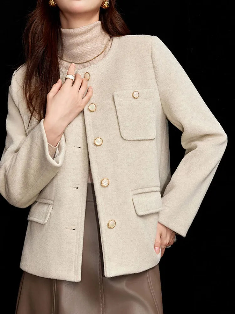 Carmina Chic Herbst- und Winterjacke für Frauen
