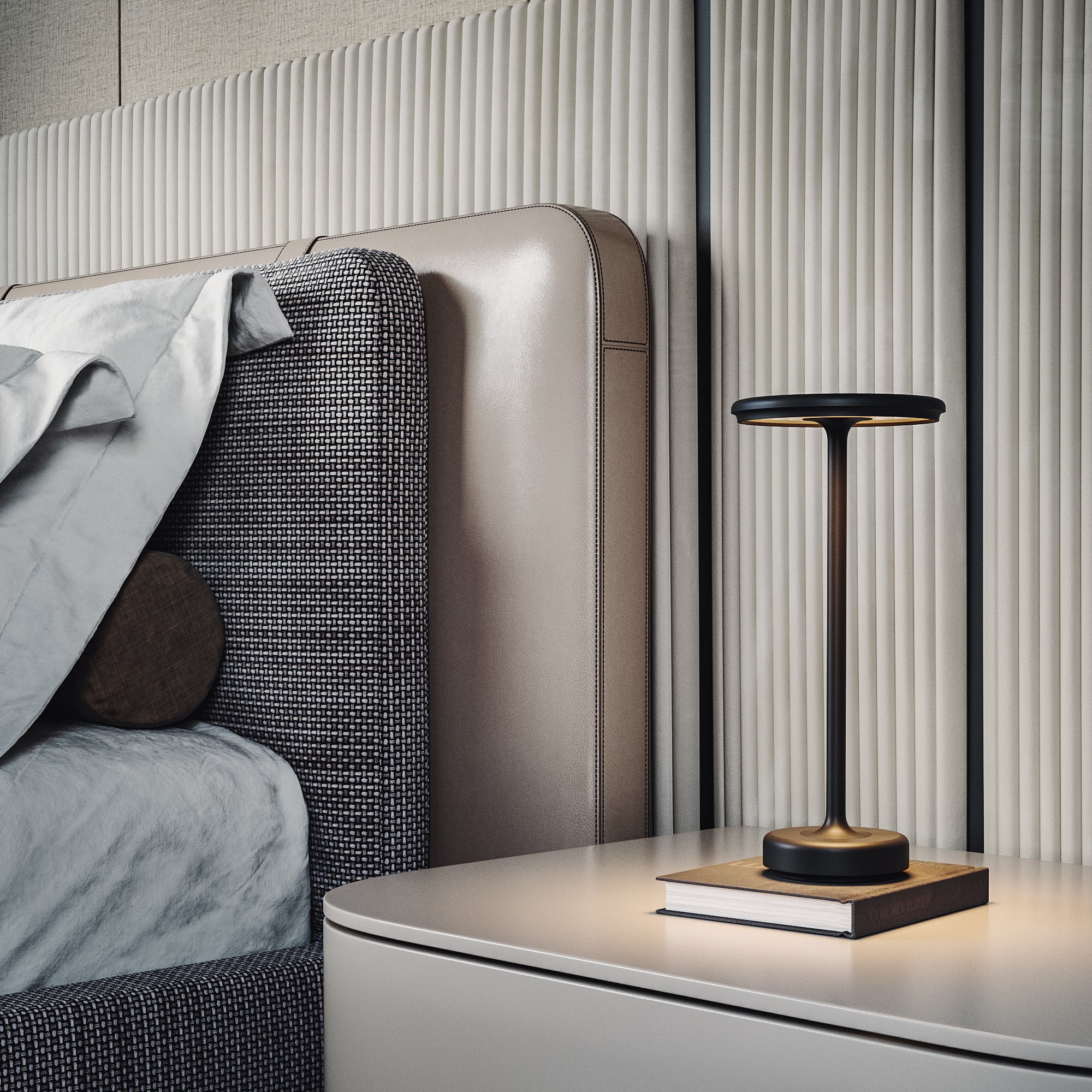 Aura Touch Lampe - stilvolle Innenraumbeleuchtung