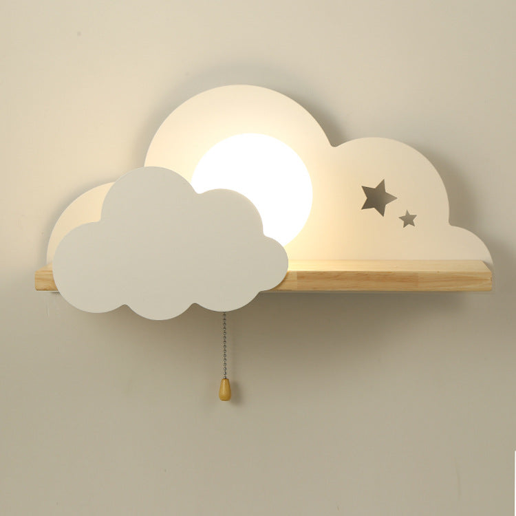 DreamCloud - Hygge-Lampe mit funktionaler Wandregalbeleuchtung