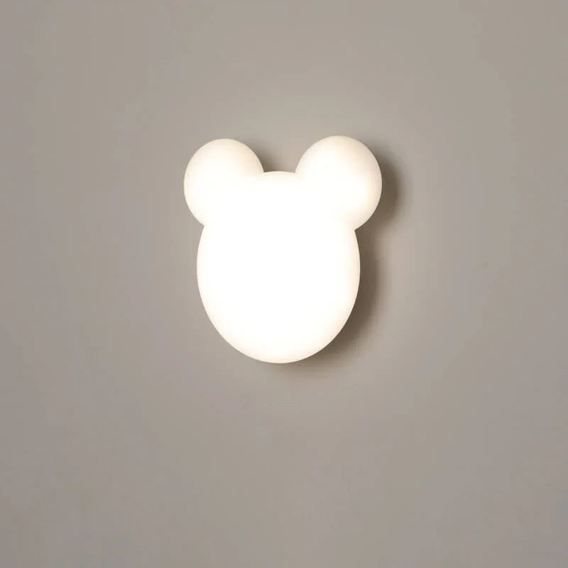 LED-Wandleuchte mit Cartoon-Bär