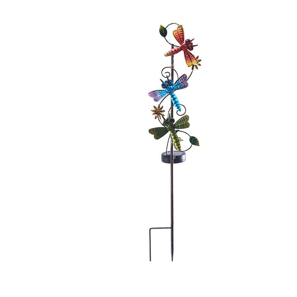 ArtGlow Solarbetriebene Gartenlaterne – Künstlerisches Metalldesign für stimmungsvolle Außenbeleuchtung