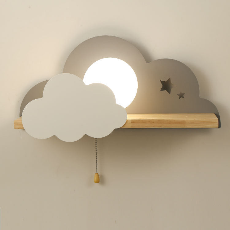 DreamCloud - Hygge-Lampe mit funktionaler Wandregalbeleuchtung