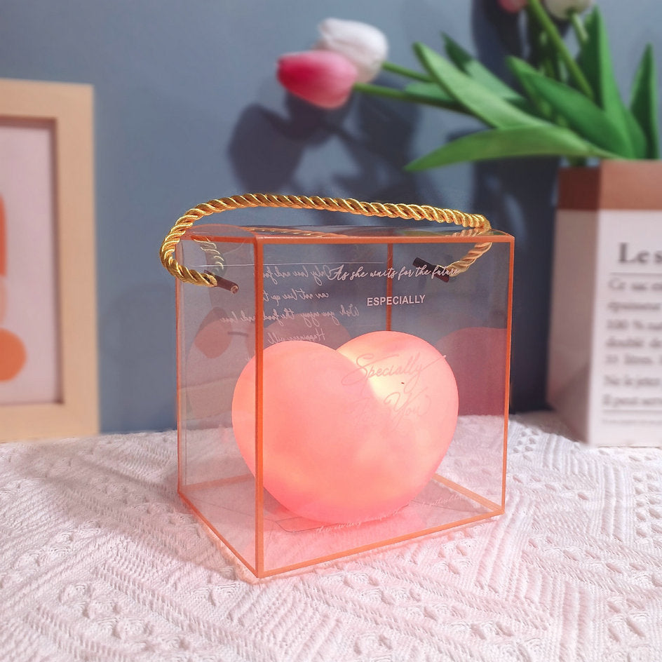 GlowHeart - Herzförmige LED-Nachtlampe