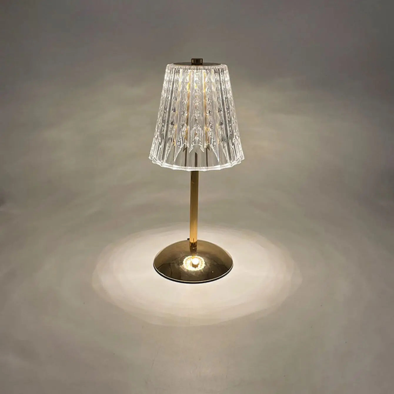 Kristall LED Schreibtischlampe