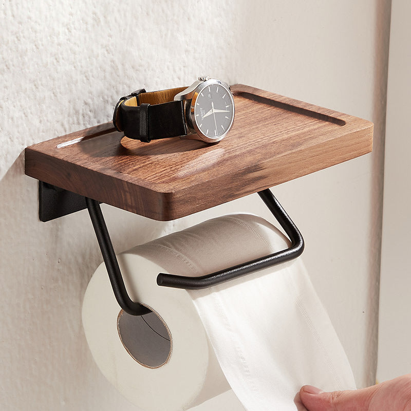 WoodGuard - Eleganter Holzhalter für ein ordentliches und sauberes Badezimmer